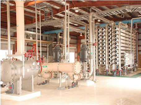 Brackish water desalination facility in Harlingen, Texas. The plant was built in 2007 and has a capacity of 2.25 million gallons per day. Source: North Cameron Regional Water Supply Corporation